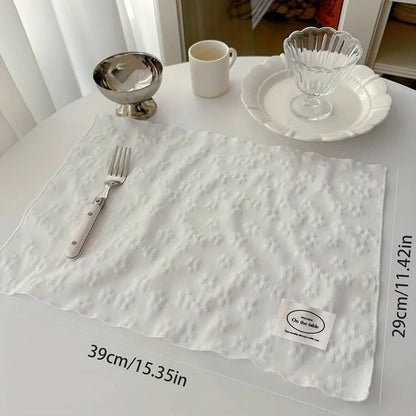 Embroidered Cotton Placemat