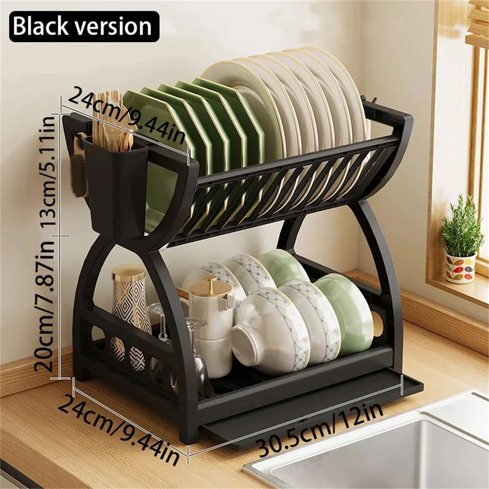 Two Tier Dish Rack
