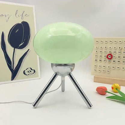 Bauhaus Glass Mushroom Table Lamp – table lamp photo 7