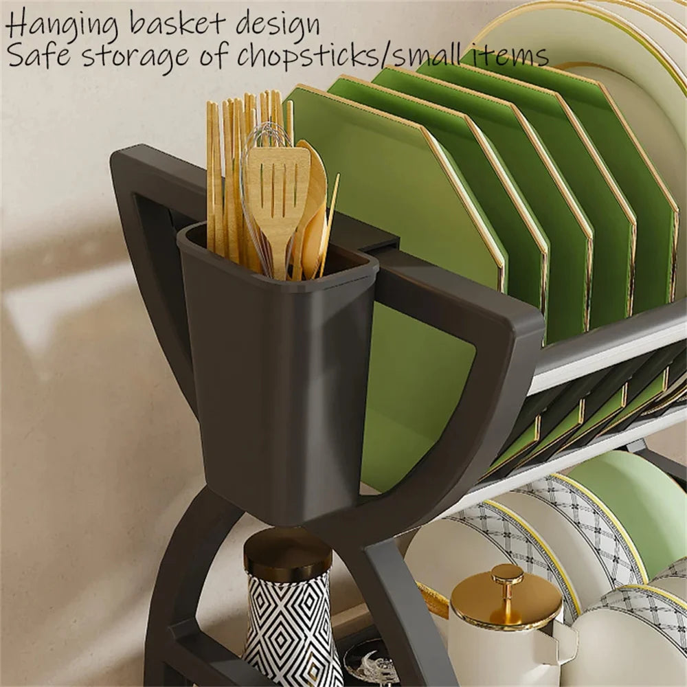Two Tier Dish Rack