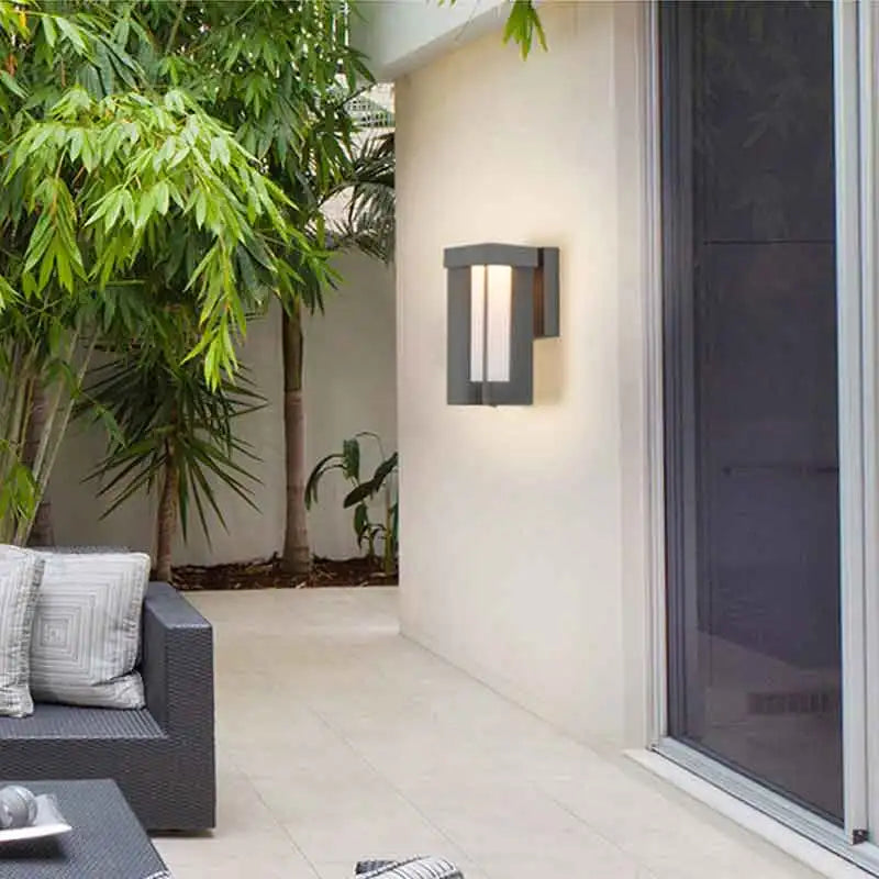 Framed Outdoor Wall Lantern