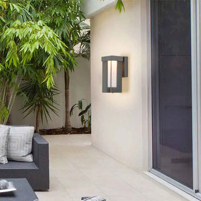 Framed Outdoor Wall Lantern