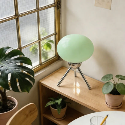Bauhaus Glass Mushroom Table Lamp – table lamp photo 4