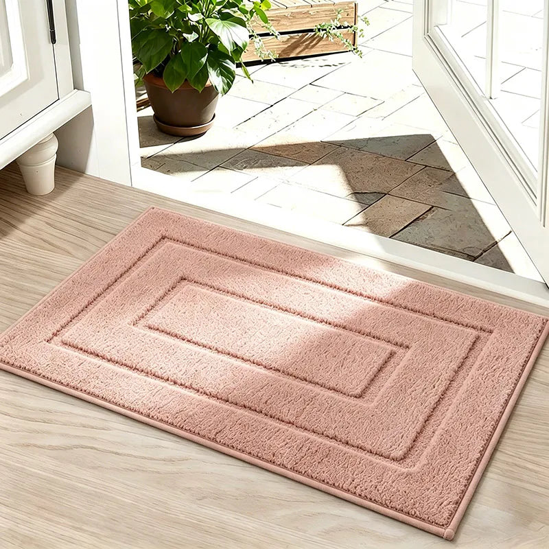 Bordered Indoor Doormat