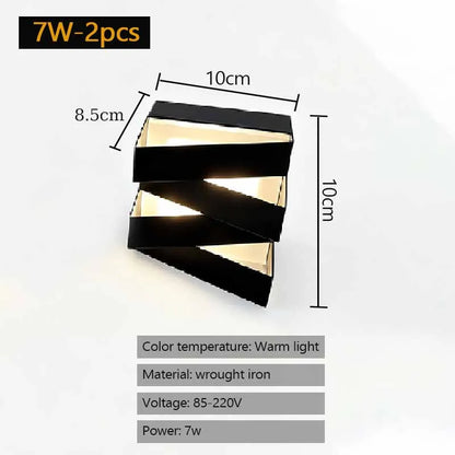 Slatted Up and Down Wall Light