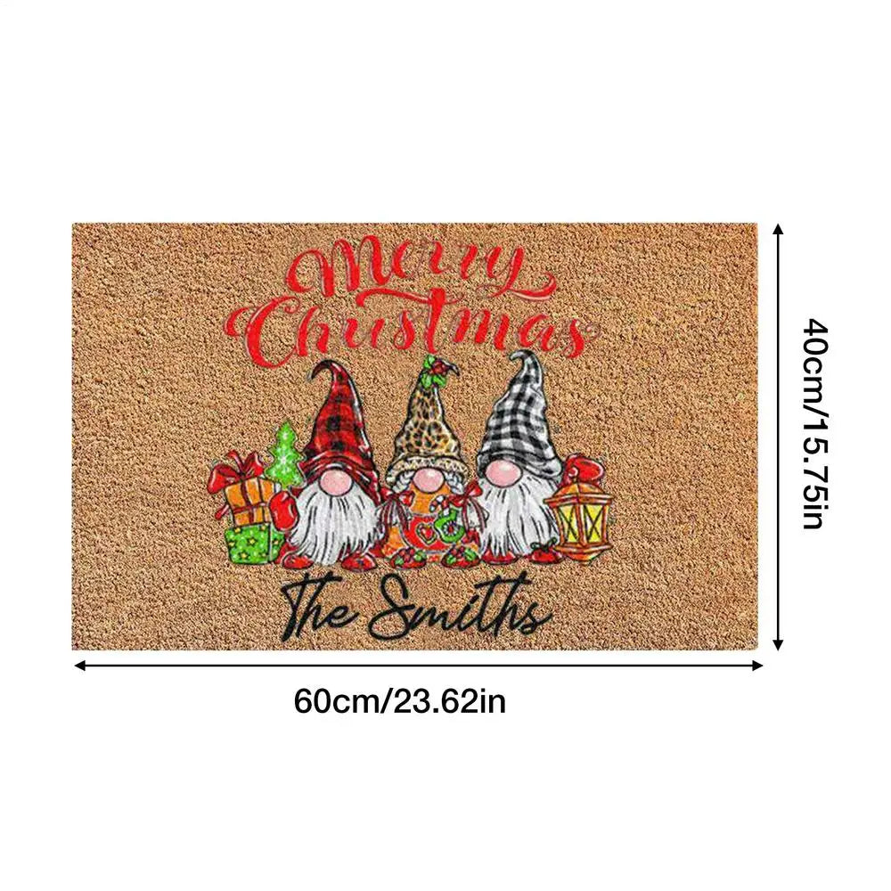 Christmas Gnome Doormat