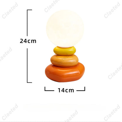 Stacked Stone Table Lamp – table lamp photo 3