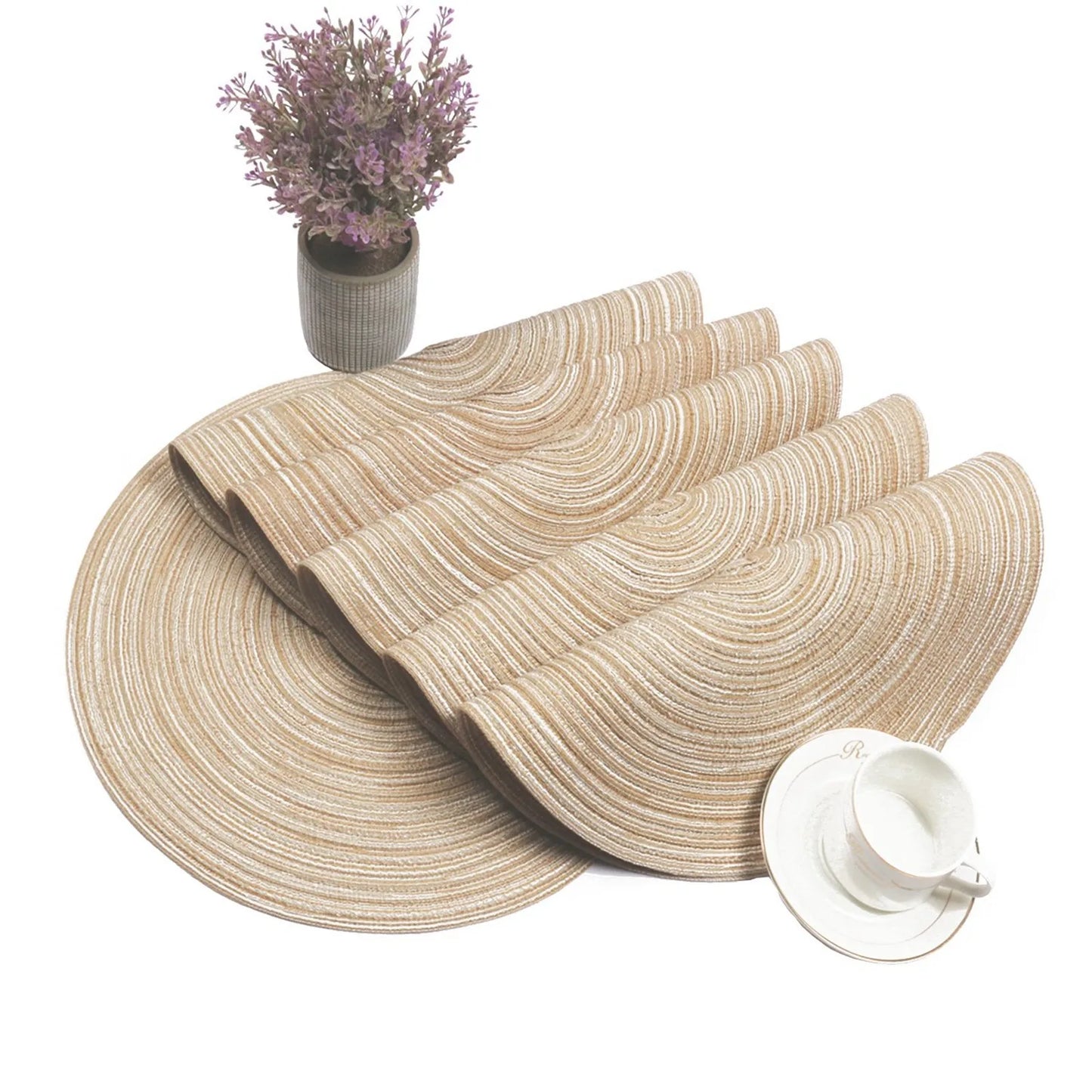 Round Braided Placemats