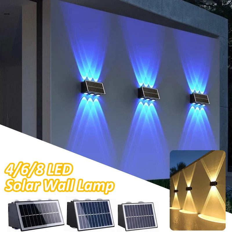 Solar Up and Down Fence Light