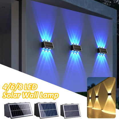 Solar Up and Down Fence Light