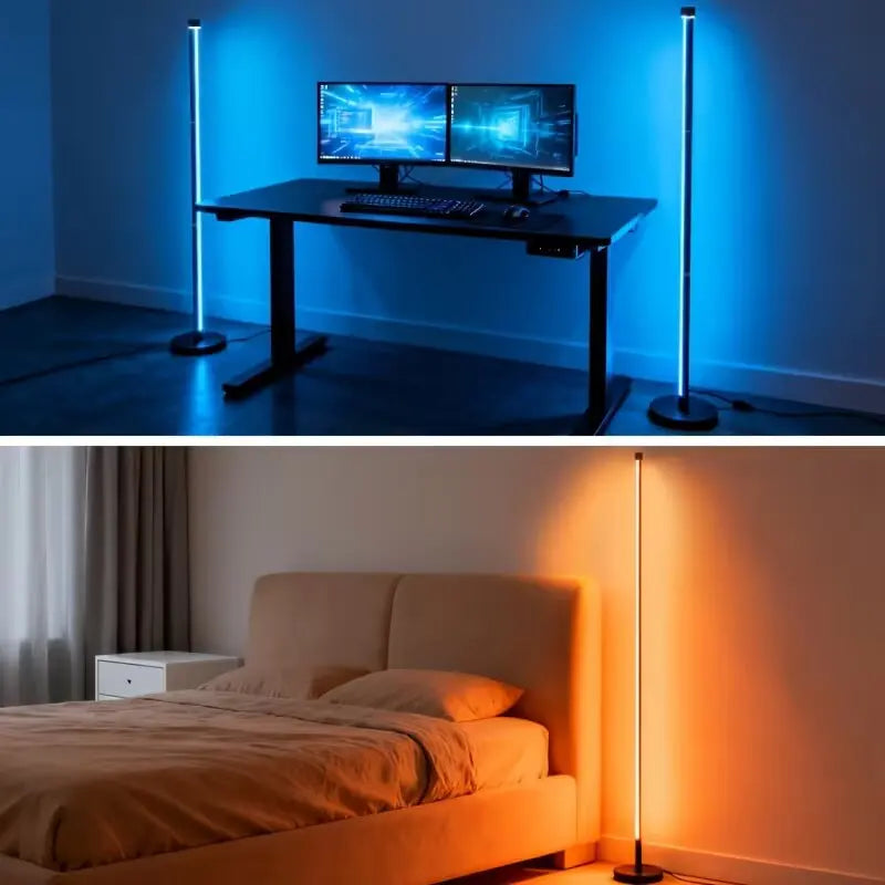 Music Sync LED Corner Lamp – floor lamp photo 5