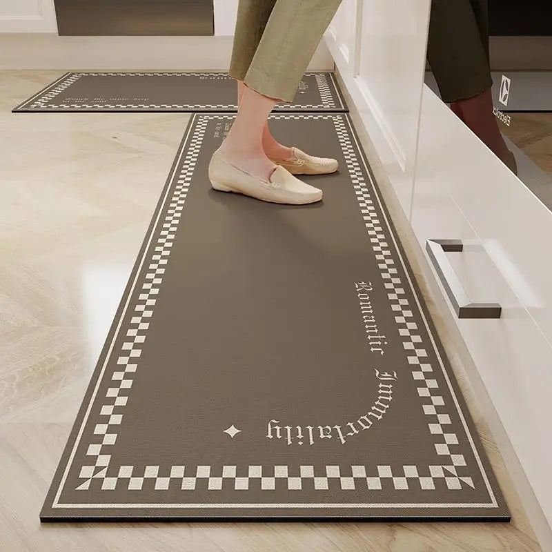 Soft Print Kitchen Mat