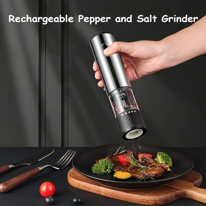 Electric Salt and Pepper Grinder – kitchen tool photo 3