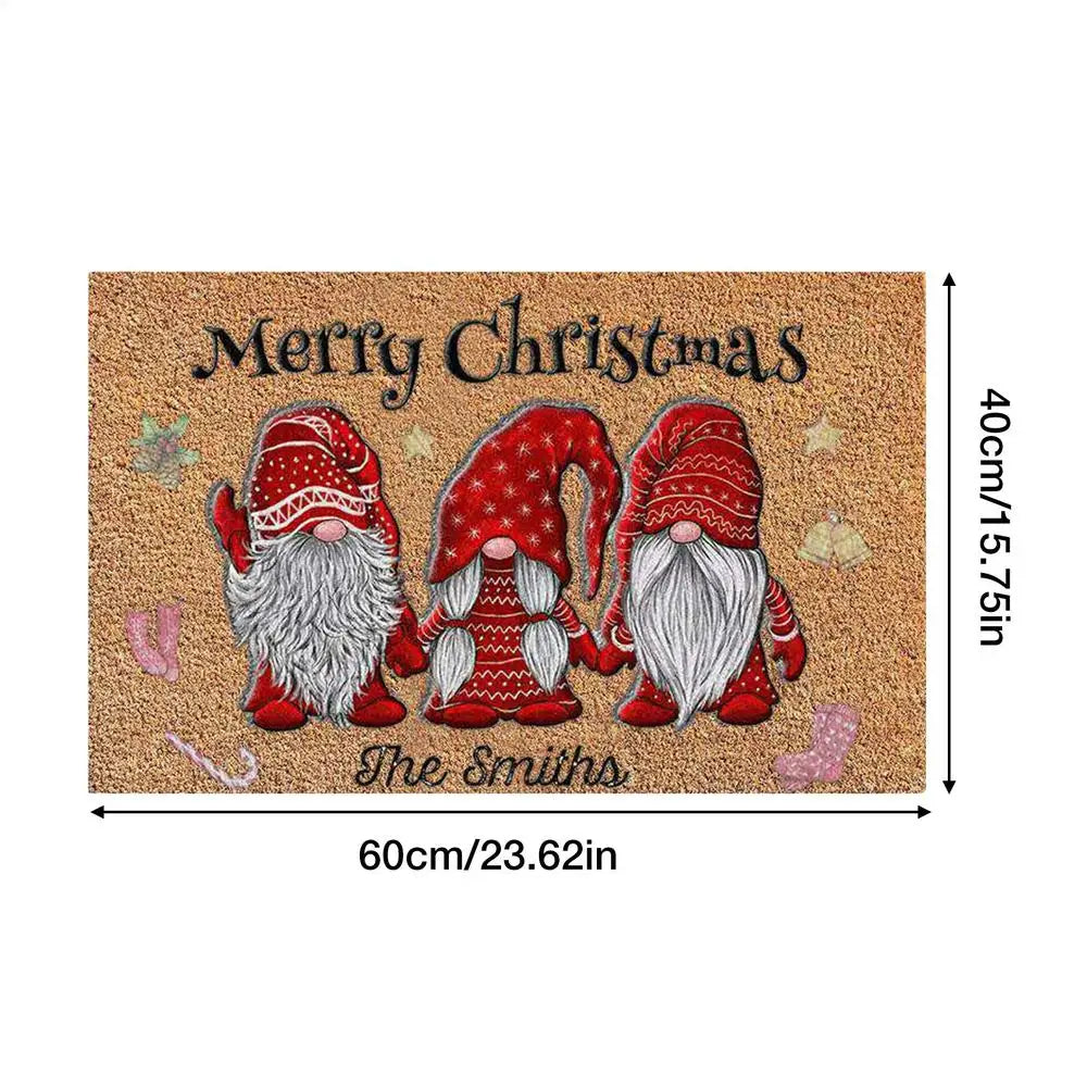 Christmas Gnome Doormat