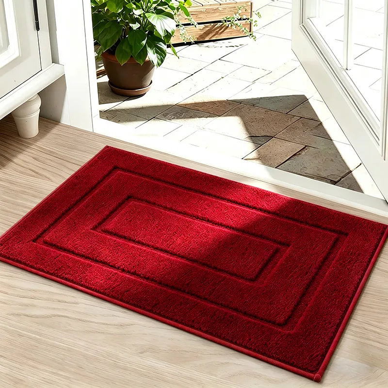 Bordered Indoor Doormat