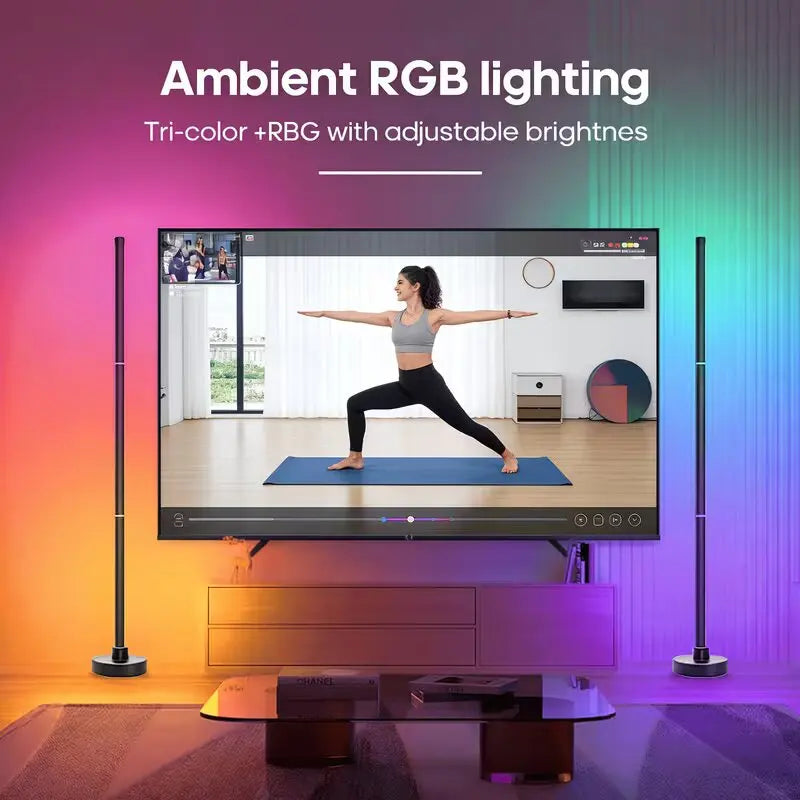Music Sync LED Corner Lamp – floor lamp photo 3