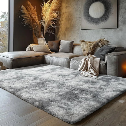 Ultra Soft Puffy Tie Dye Rug – rug photo 3