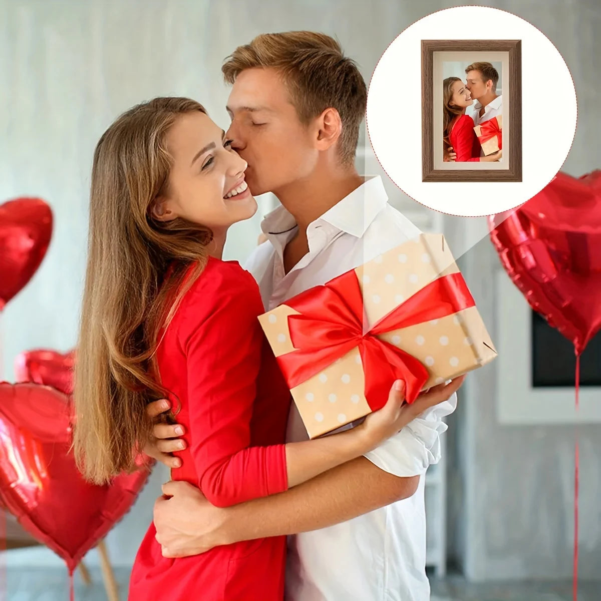 Personalized Wooden Photo Frames, Custom Photo Frame Ornaments, Simple Holiday Gifts Indoors, Commemorate Precious Memories