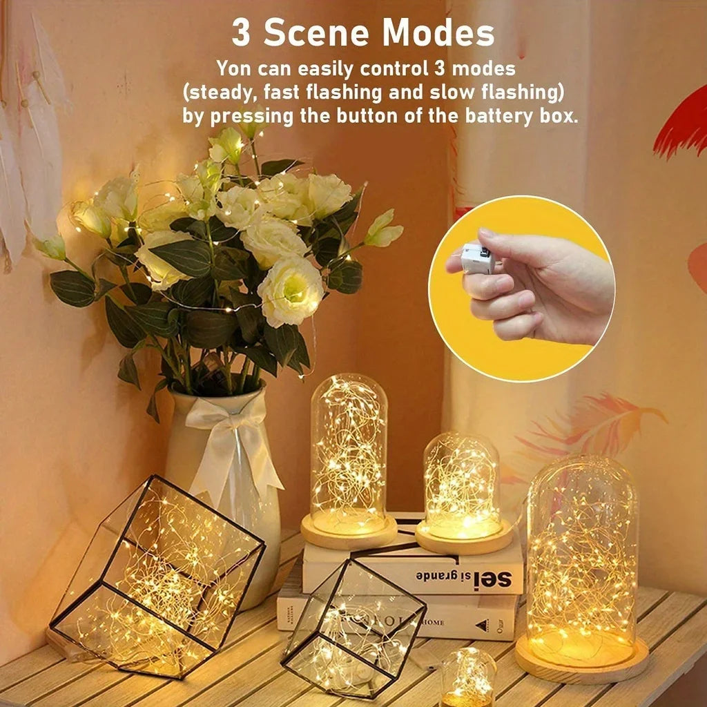 Copper Wire Mini Fairy Lights 10 Pack – string lights photo 4