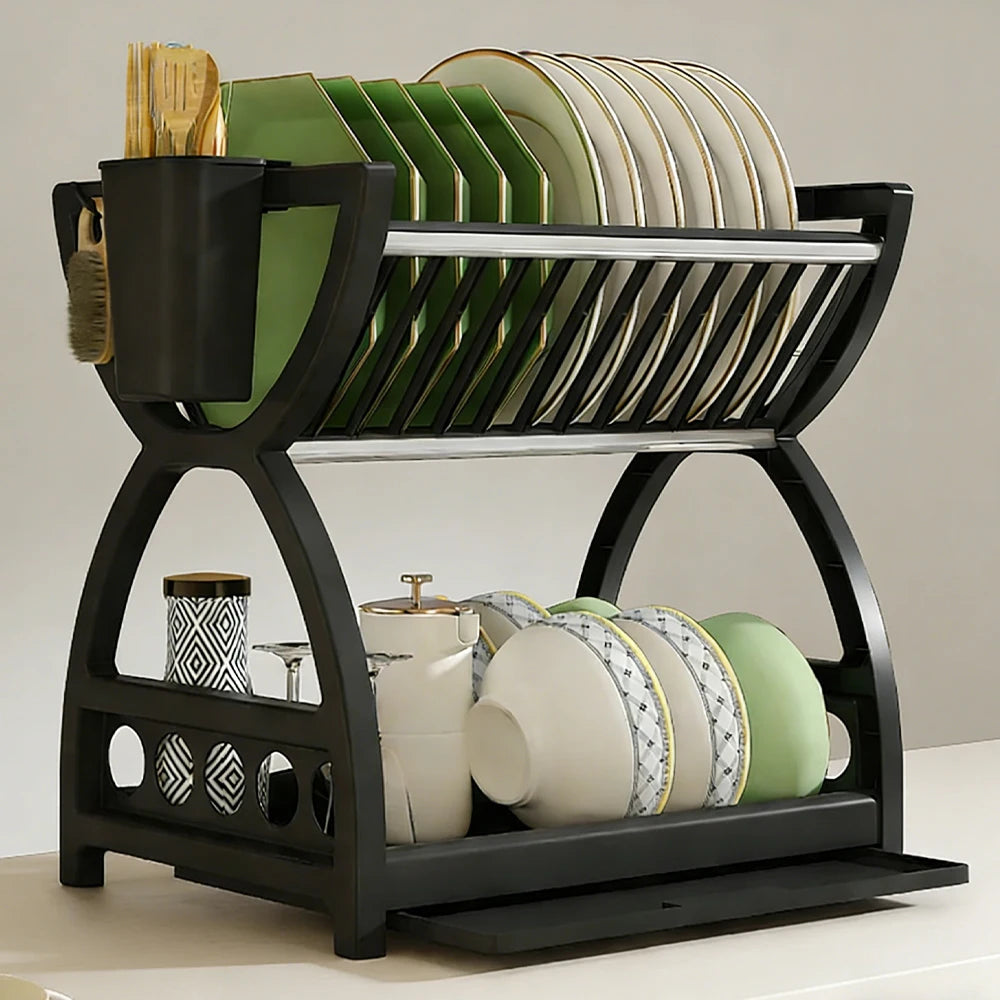 Two Tier Dish Rack