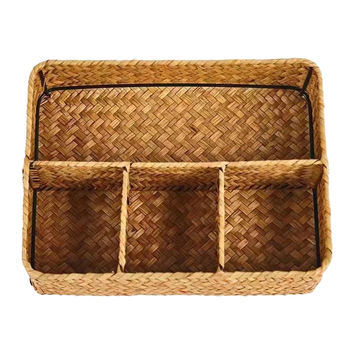 Seagrass Woven Desktop Basket