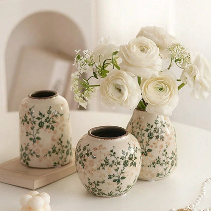Ice Crackle Handmade Ceramic Vase – vase photo 1