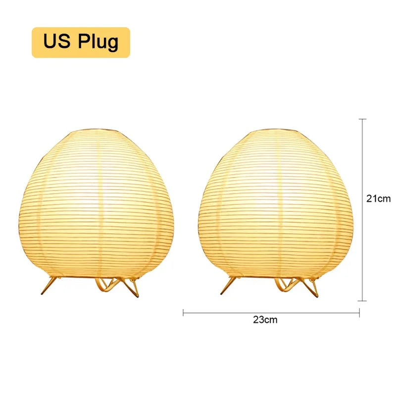 Nordic LED Table Lamp Interior EU US Light Wabi Sabi Style Table Light Bedsides Bedroom Living Study Home Decoration Desk Lamps
