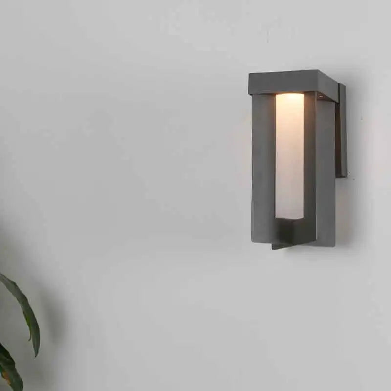 Framed Outdoor Wall Lantern