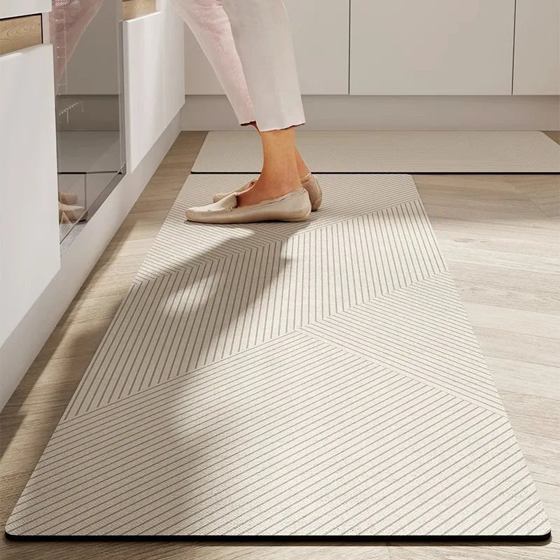 Soft Print Kitchen Mat