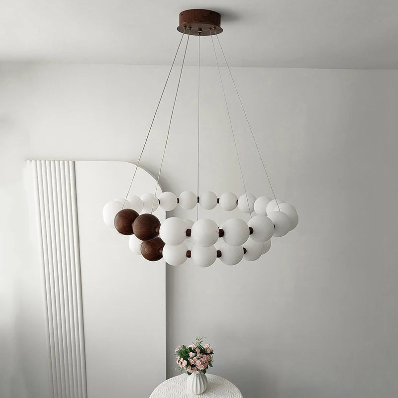 Nordic home decoration, stair chandelier, living room and dining room Pendant lights, ceiling light, indoor lighting
