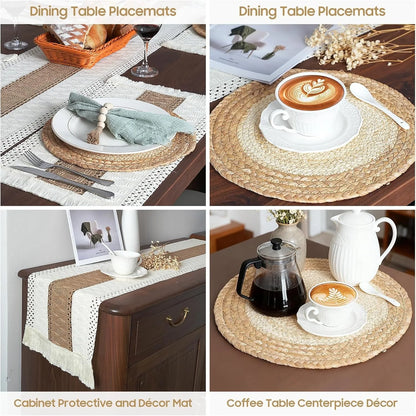Woven Boho Placemat Set