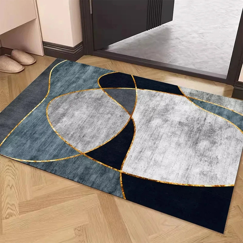 Geometric Print Doormat