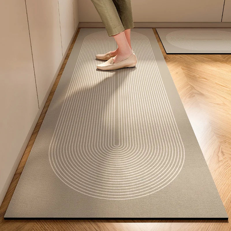 Soft Print Kitchen Mat