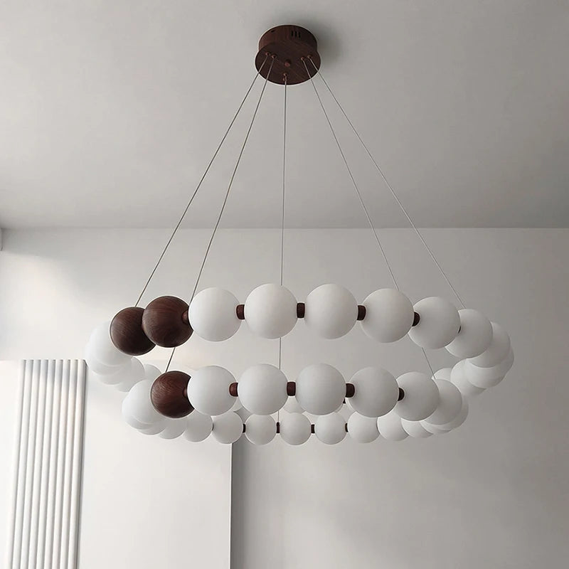 Nordic home decoration, stair chandelier, living room and dining room Pendant lights, ceiling light, indoor lighting