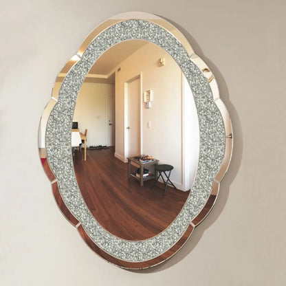 Arch Crushed Diamond Wall Mirror – wall mirror photo 2
