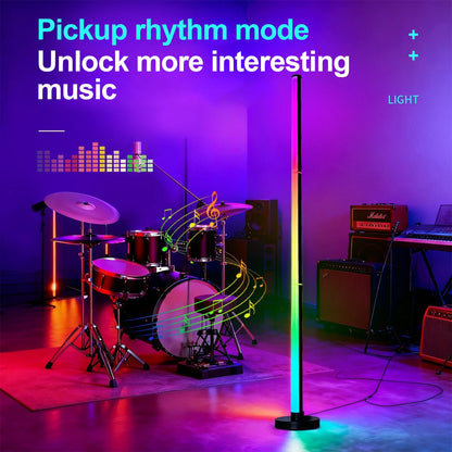 Smart RGBIC Corner Floor Lamp – floor lamp photo 5