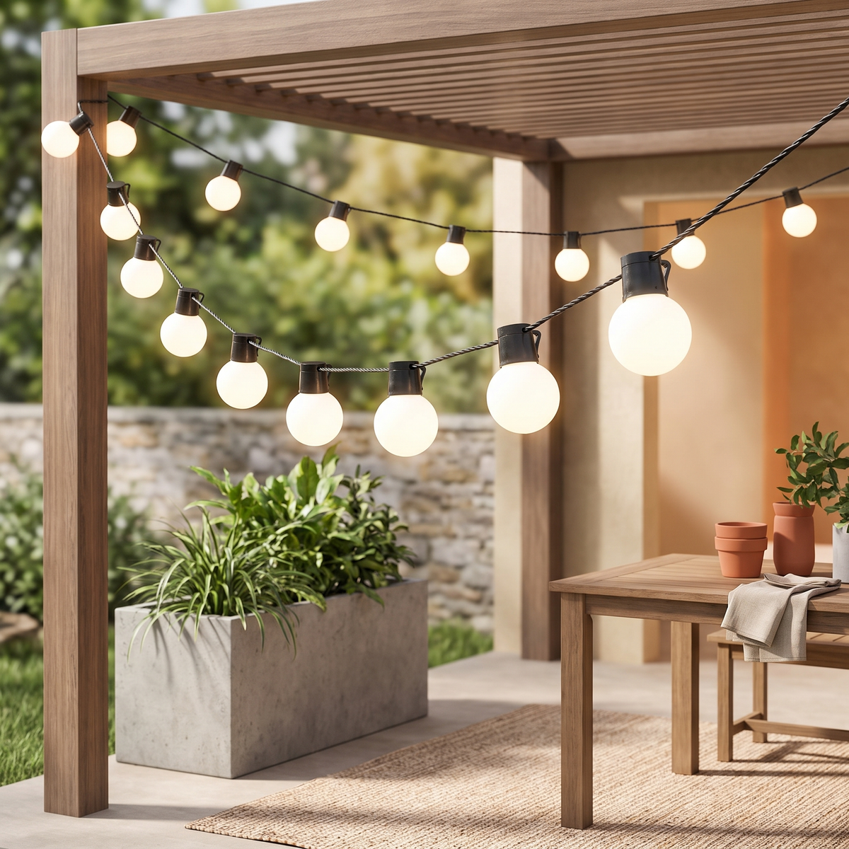 Solar Mini Bulb String Lights – string lights photo 1
