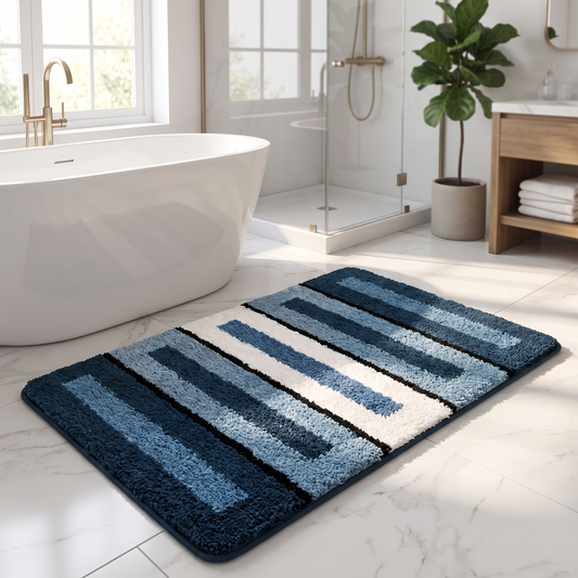 Flocked Bath Mat – bath mat photo 1