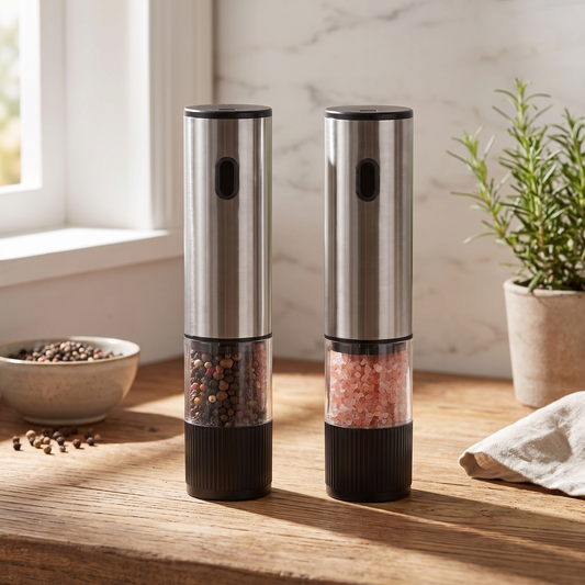 Electric Salt and Pepper Grinder – kitchen tool photo 1