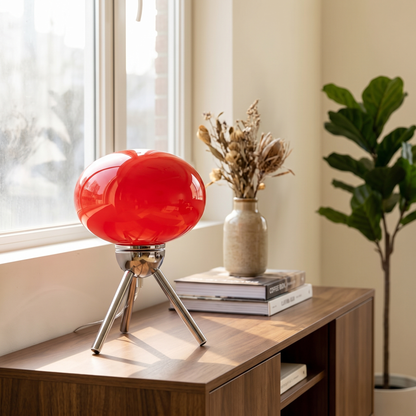 Bauhaus Glass Mushroom Table Lamp – table lamp photo 1
