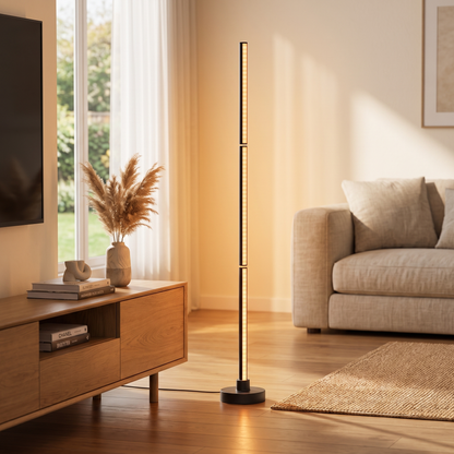 Music Sync LED Corner Lamp – floor lamp photo 1