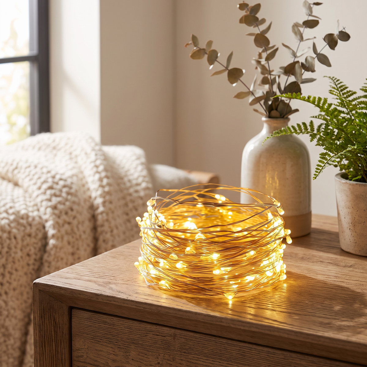 USB Copper Wire Fairy Lights – string lights photo 1