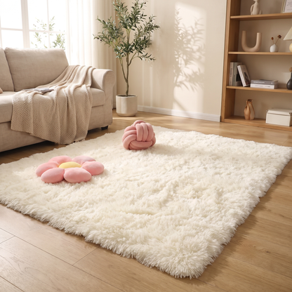 Washable Long Pile Shag Rug – rug photo 1