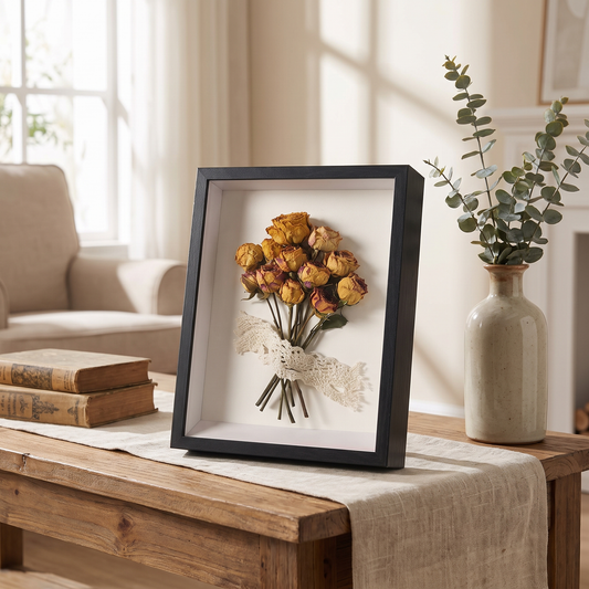 Wooden Shadow Box Frame – picture frame photo 1