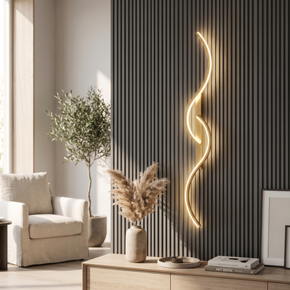 Minimalist LED Strip Wall Sconce – wall light photo 1