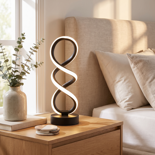 Spiral Nordic USB Desk Lamp – table lamp photo 1