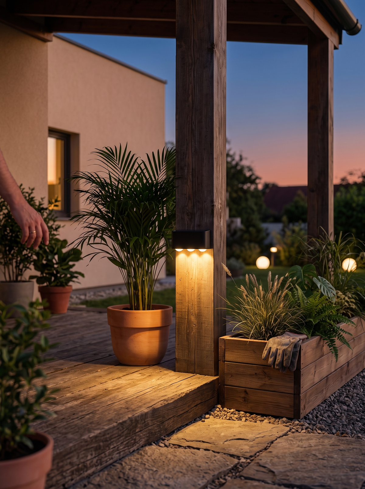 Solar Deck and Step Lights: Fit in Minutes
