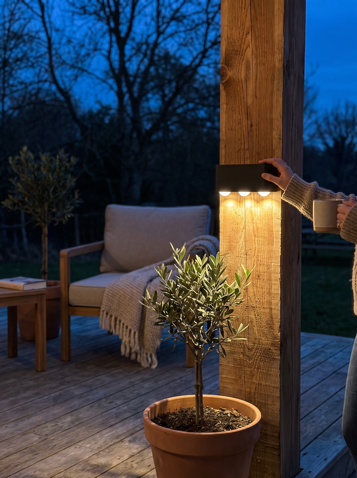 Solar Deck and Step Lights: Low and Even