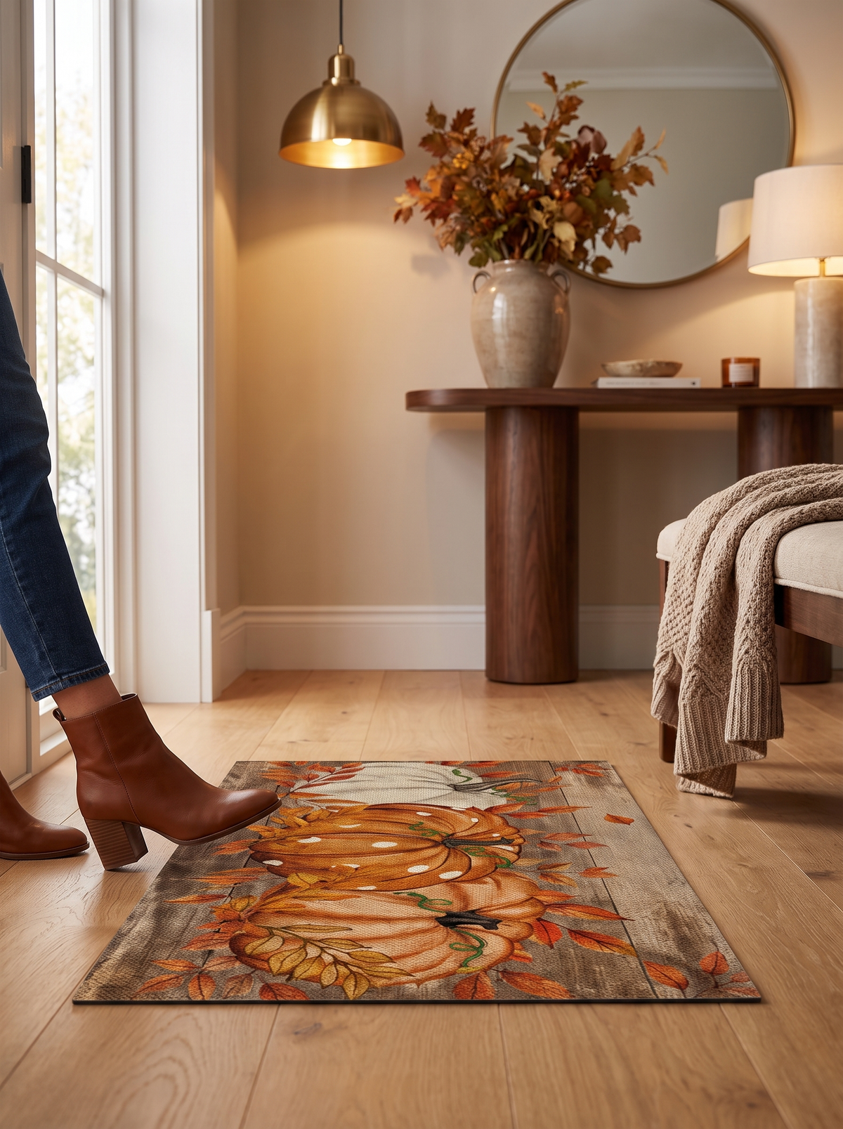Holiday Season Doormat: Dress the threshold