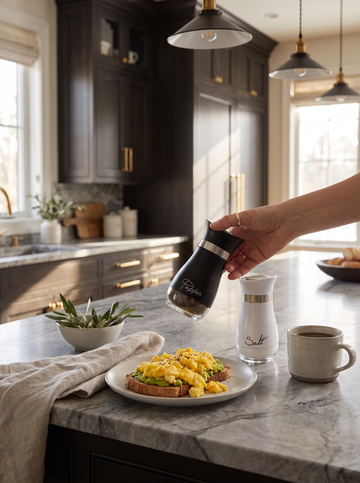 Glass Salt and Pepper Shakers: Tableware, Not Equipment